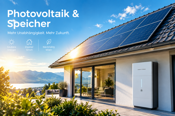 Photovoltaik, Wechselrichter und Speicher