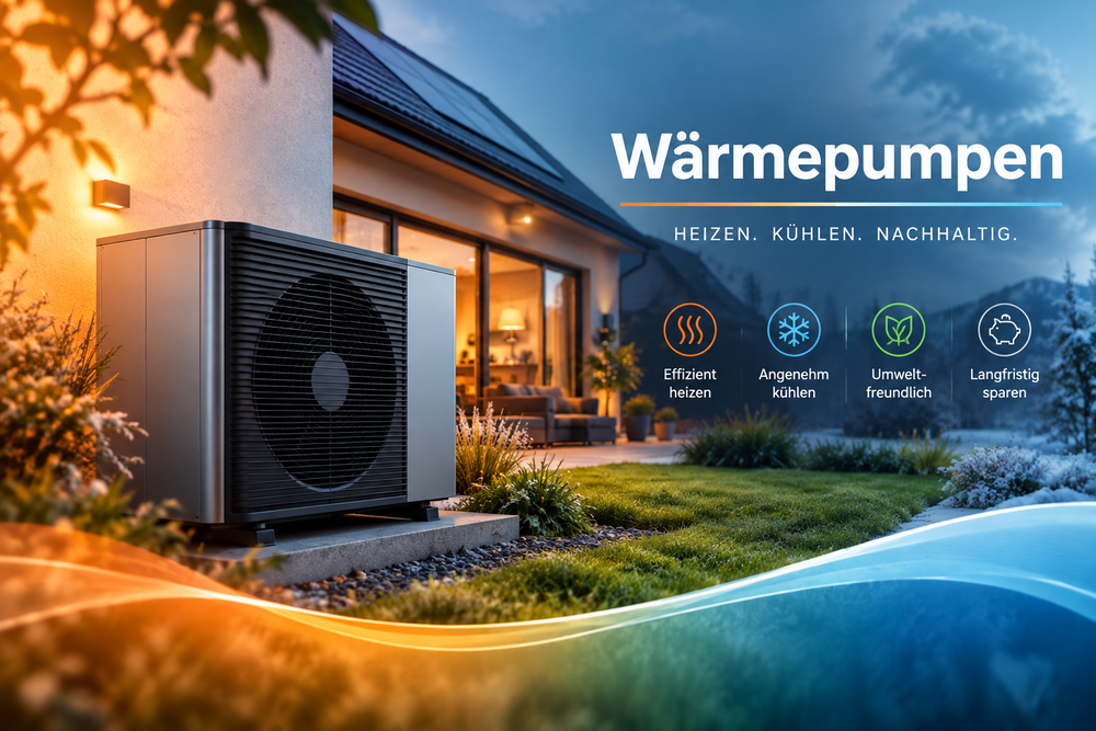 Wärmepumpen – Heiztechnik für Ihr Zuhause