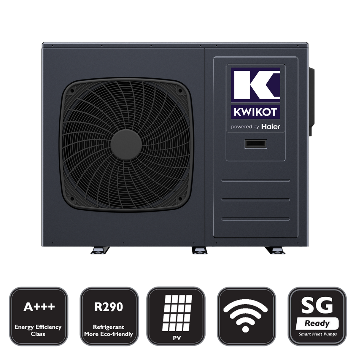 Kwikot KAWM R290 Monoblock-Wärmepumpe – Produktabbildung