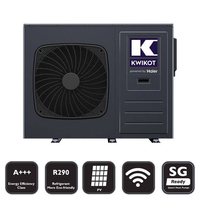 Kwikot KAWM08-Nd2(GN) 8 kW R290 Monoblock-Wärmepumpe
