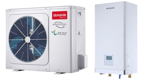 AIWA HPM14Y DLV291 14 kW Split Luft-Wasser-Wärmepumpe – 3-phasig, R32, Komplettset – Produktabbildung