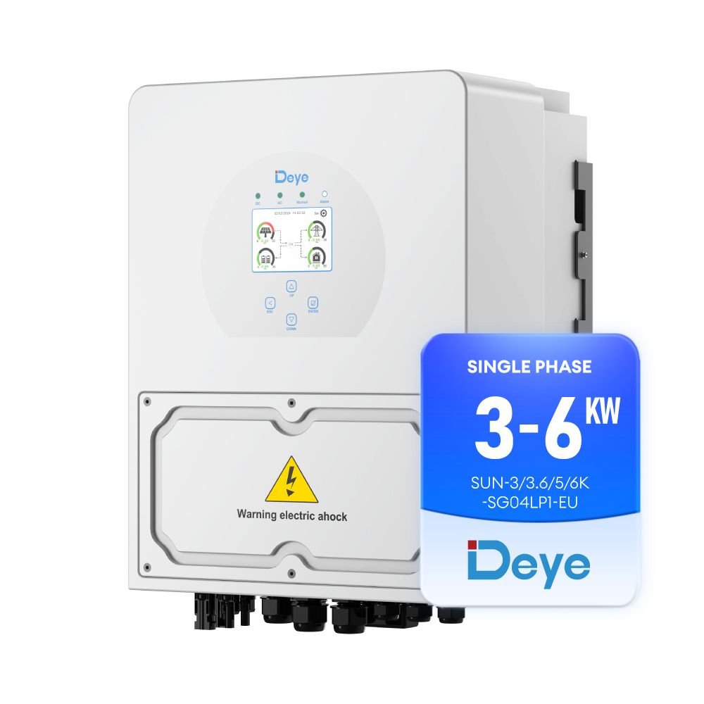 Deye einphasiger Hybrid-Wechselrichter 3–6 kW Serie