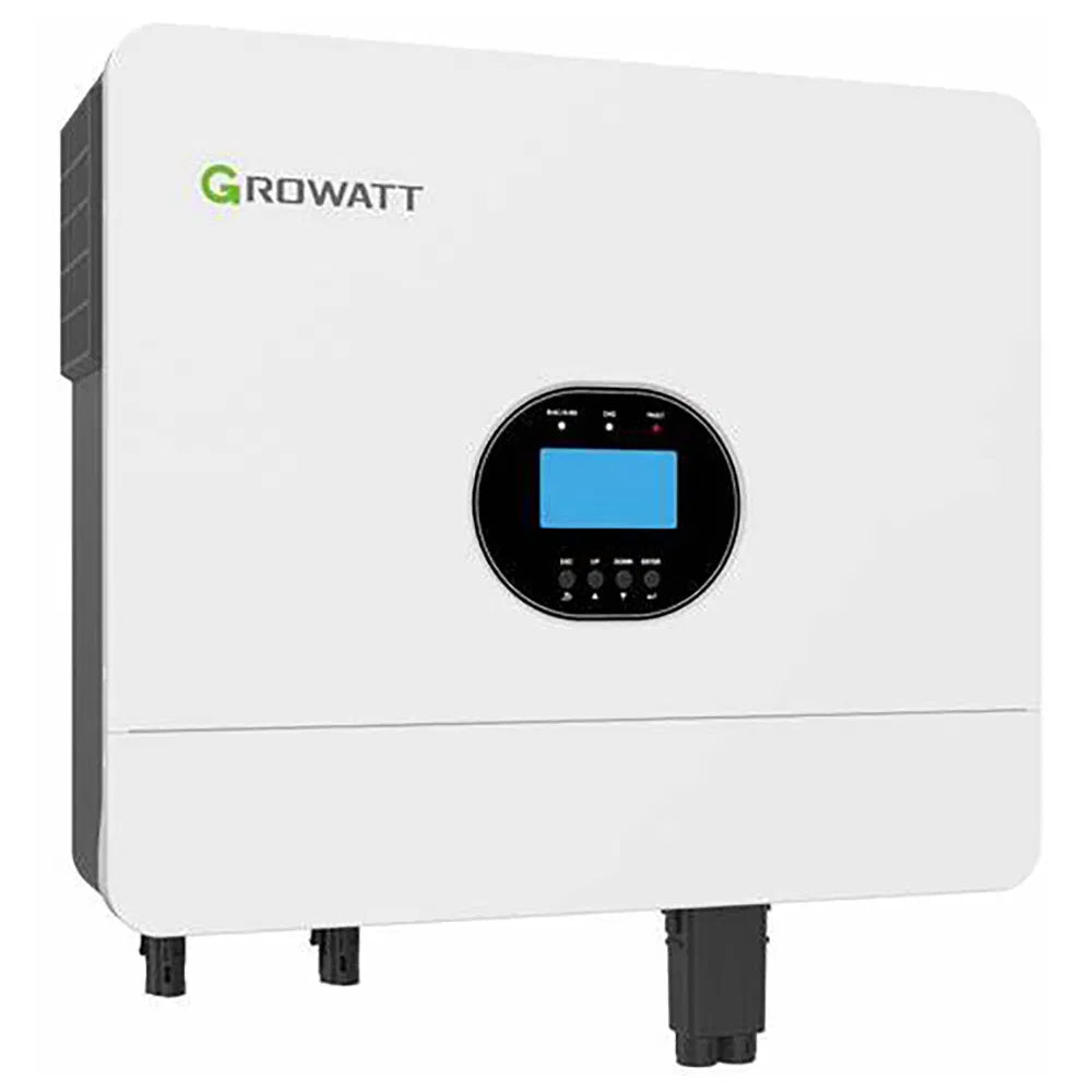 Growatt SPF 6000 ES Plus 6 kW Inselwechselrichter – 1-phasig, 48 V, 2 MPPT