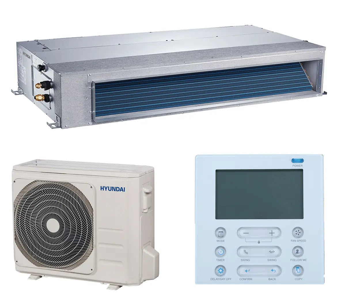 HYUNDAI Office Kanal-Klimaanlage – Original Komplettset