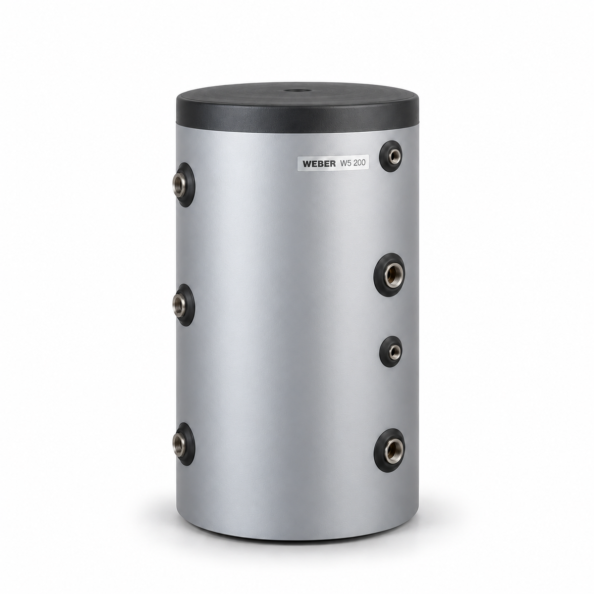 WEBER W5 200 Pufferspeicher – Symbolbild, KI-generierte Produktillustration