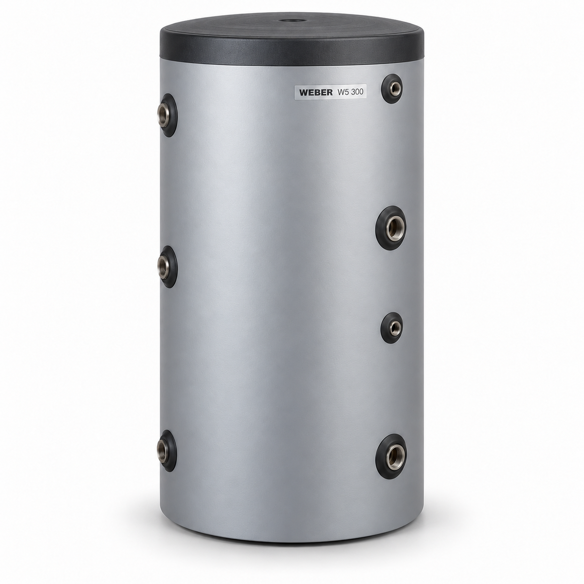WEBER W5 300 Pufferspeicher – Symbolbild, KI-generierte Produktillustration