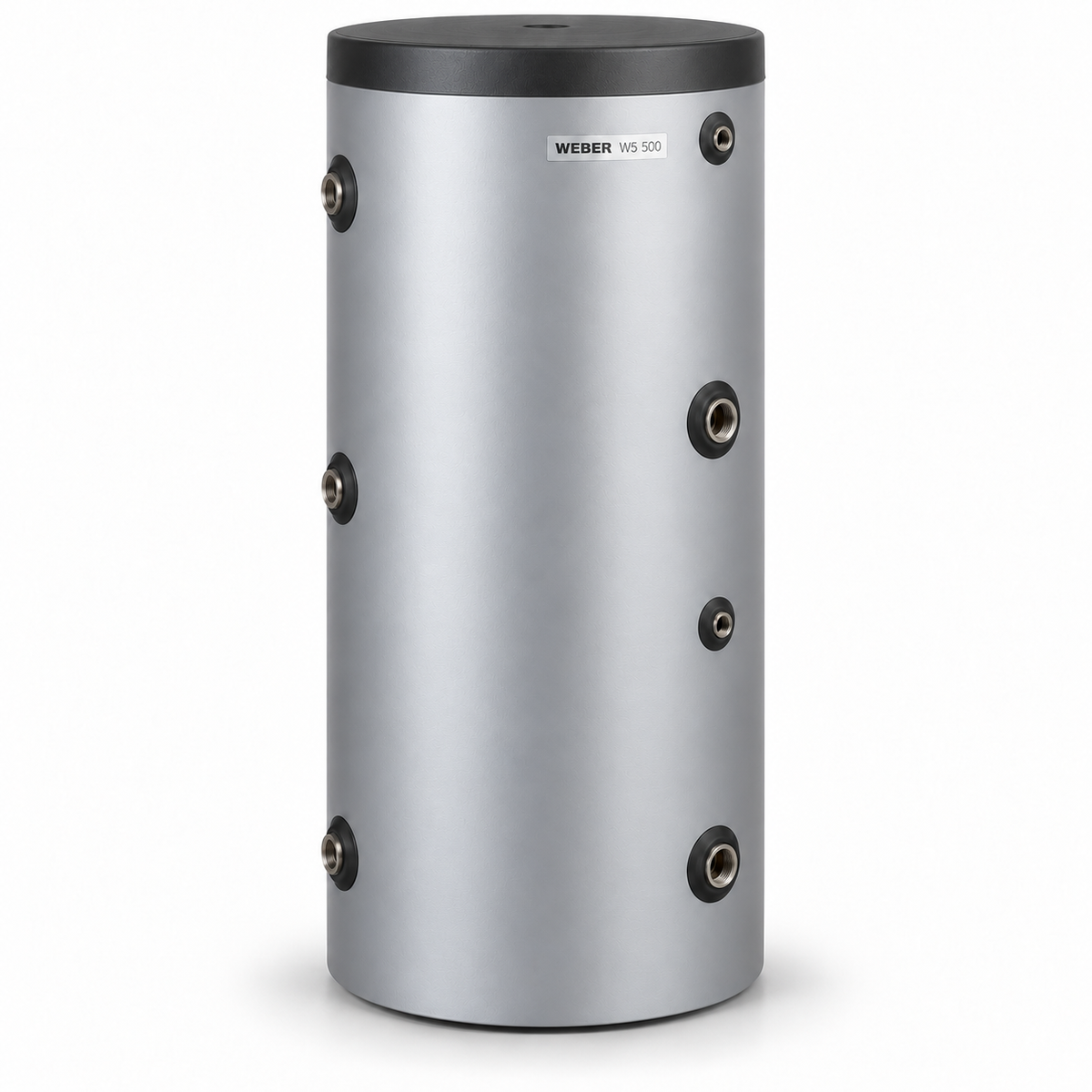 WEBER W5 500 Pufferspeicher – Symbolbild, KI-generierte Produktillustration